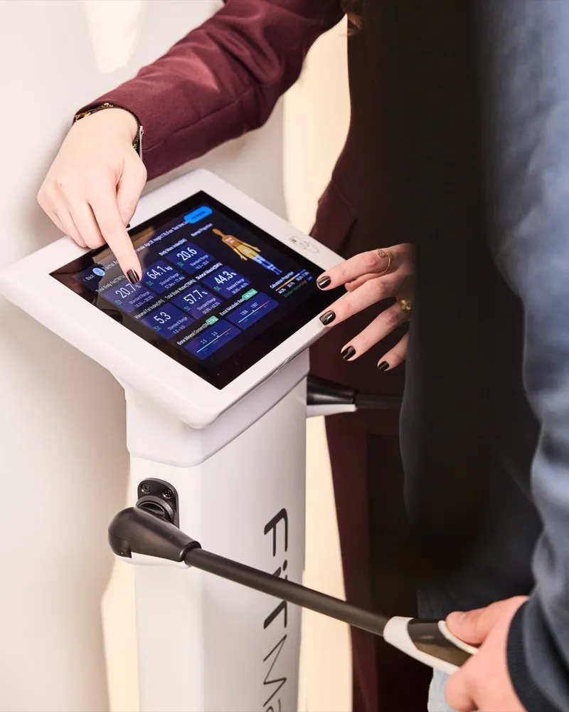 Body composition analysis at Synergy Clinic